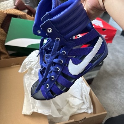 Nike Gladiateur Women's High Top Sneakers Blue/White/Black Style 429881-400