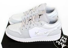 4 Pair Of Air Jordan 1 Low Gs White Grey Camo Size 7y Dd3234 100 For Sale Online Ebay