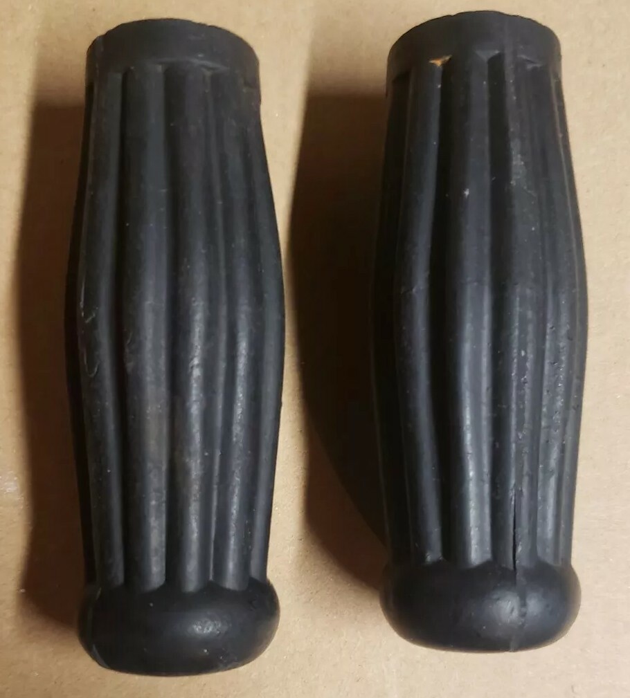 1940s COCACOLA BOTTLE STYLE Tricycle Hand Grips 31/2”Long with 11/16