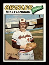 1977 Topps #106 Mike Flanagan NM/NM+ Orioles 210245