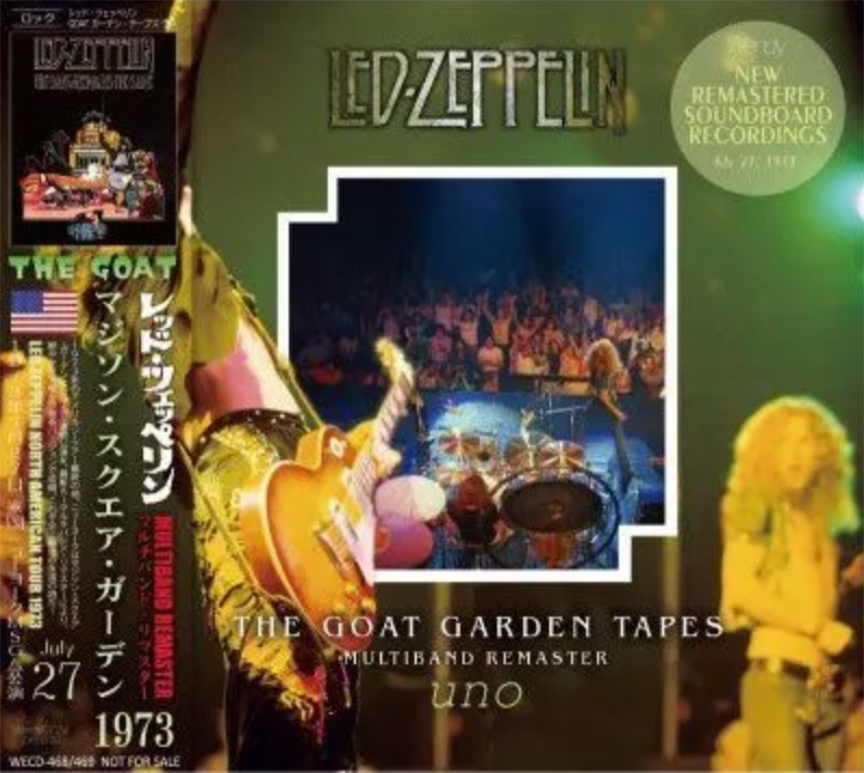 洋楽 LED ZEPPELIN 1973 The GOAT Garden Tapes LED ZEPPELIN / 1973 THE GOAT GARDEN TAPES uno (2CD) Shipping