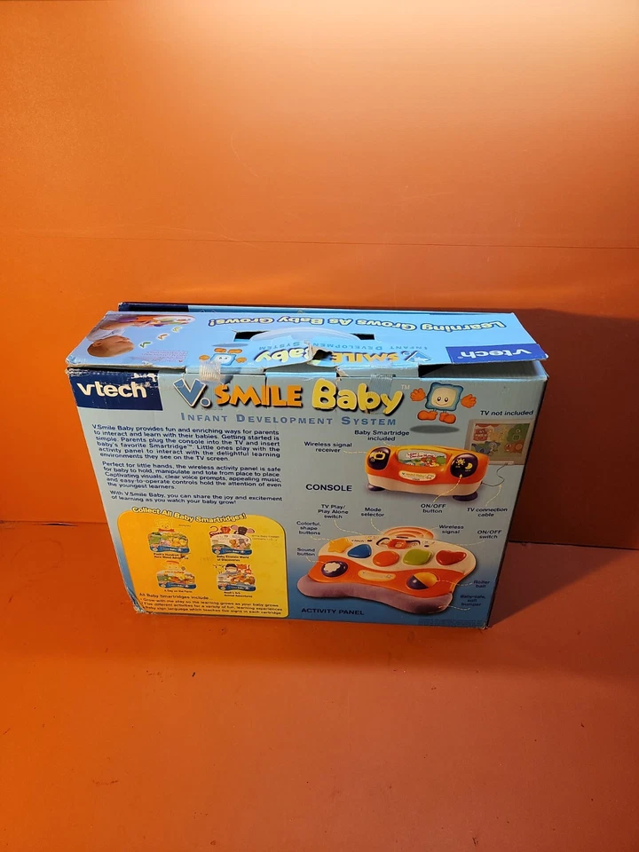 Vtech Vsmile Baby Infant Development System 9-36 Months ~ Barney Edition ~ NIB - Image 3 of 4