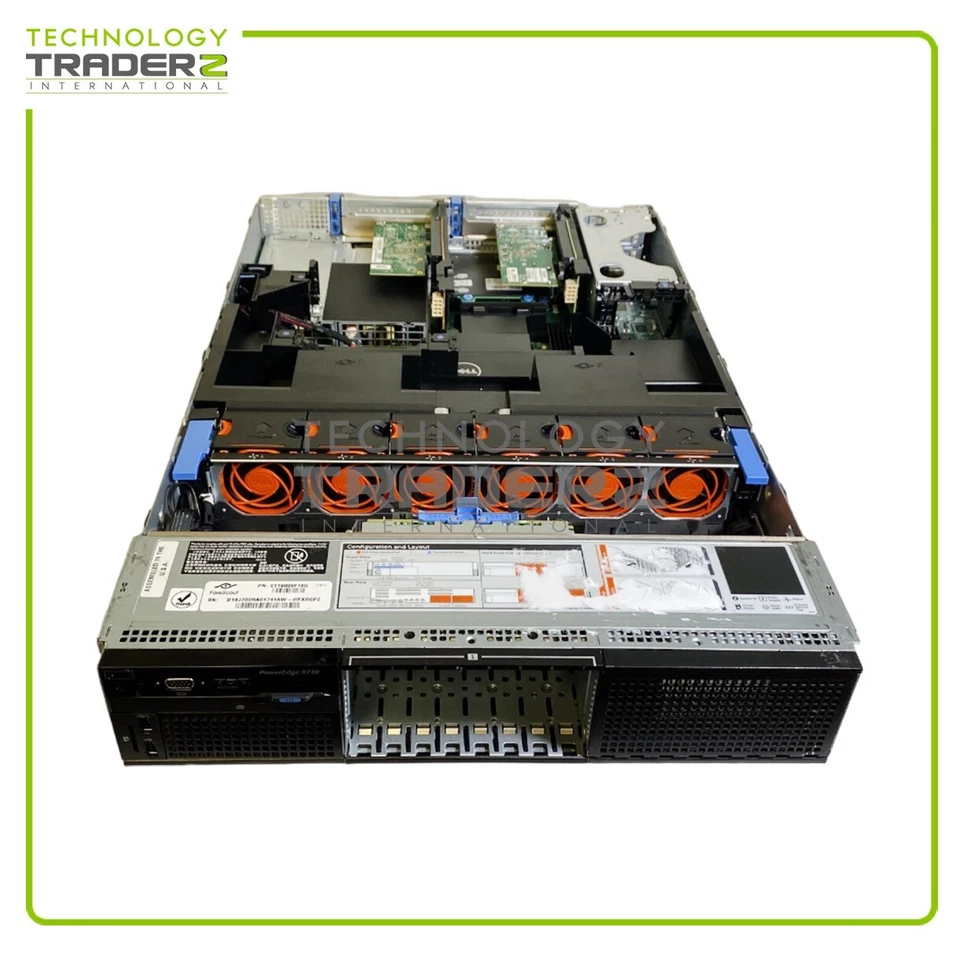 RK5TK Dell PowerEdge R730 2P Xeon E5-2650 v3 16GB 8x SFF Server W/ 2x 0W8R3C - Image 2 of 3
