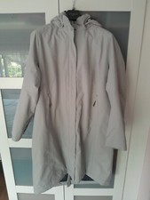 Seasalt Cornwall Janelle Coat, Light Grey, Size 18 Regular