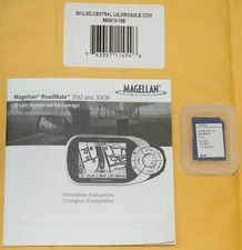 NEW Magellan RoadMate GPS 300 300R Map Update One (1) SD Card - CENTRAL US