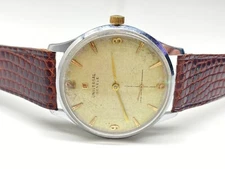 universal geneve 17 jewels slick mechanical swiss made  wristwatch