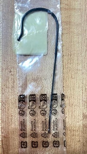 Genuine Ray Ban Replacement Wrap Around only RIGHT Cable Arm Black Aviator 170 - Picture 5 of 6
