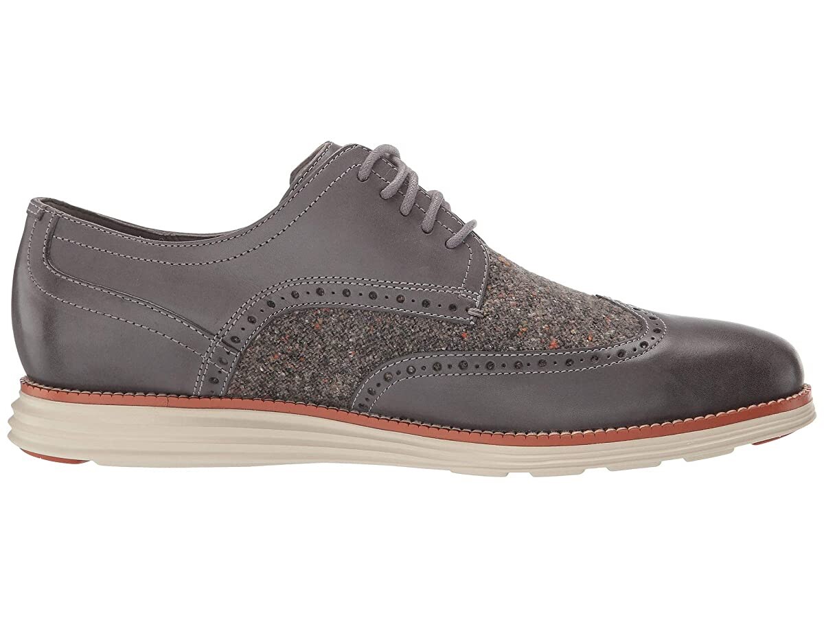 Cole Haan Original Grand Wingtip Oxford Quiet Shade Leather  display picture 1