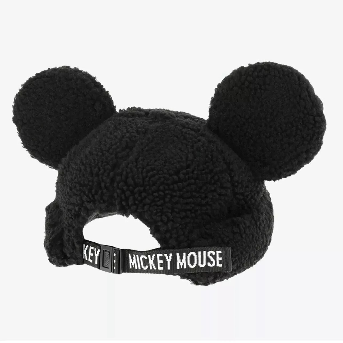 Tokyo Disney Resort Black Faux-Sherpa Mickey Ear Hat New Fluffy Mickey Apparel Coming to Tokyo Disney Resort  main image 2