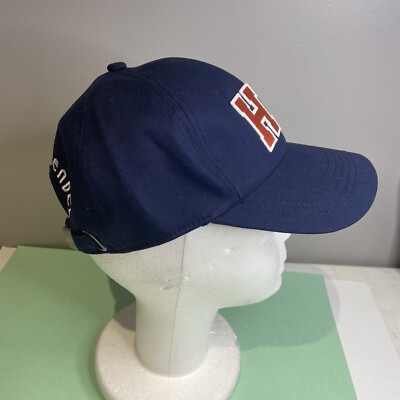 Henri Bendel Strapback Hat Cap Adjustable Blue New W/O Tags 