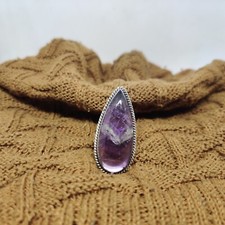 Beautiful Labradorite Gemstone Ring 925 Sterling Silver Gift For Girls  Women