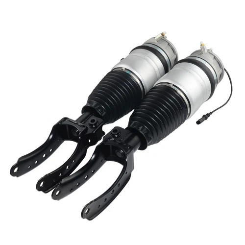 Par de amortiguadores de suspensión neumática delanteros para Porsche Cayenne 92A VW Touareg 7P5 7P6 - Imagen 5 de 9