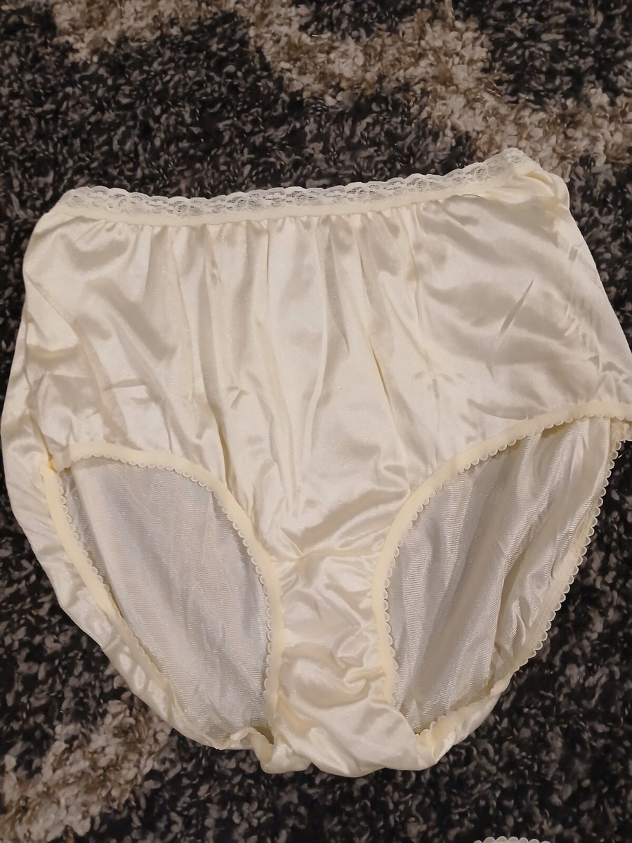 New VTG 1999 Hanes Her Way Cotton Hi-Cut White Panties Underwear 6-Pack Size 9 E - Foto 12
