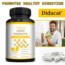 Mood Probiotic Supplement -Digestive & Mood Probiotics for Women and Men