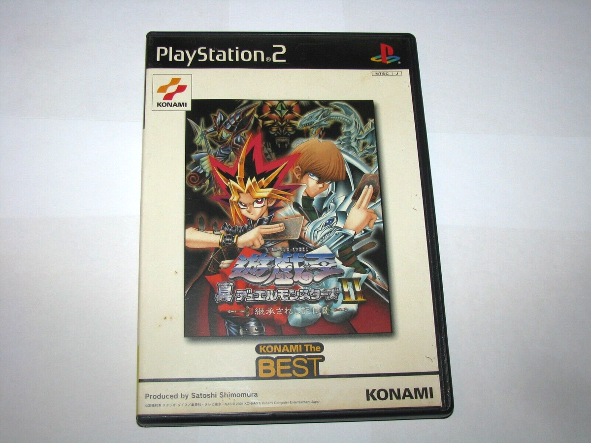 Yu-Gi-Oh Shin Duel Monsters II Yugioh Best no manual PS2 Japan