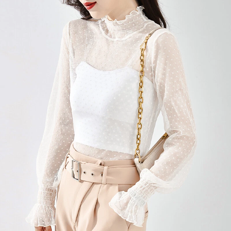 Turtleneck shop flared sleeves