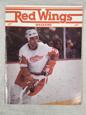 Vintage December 5, 1981 Detroit Red Wings Hockey Magazine