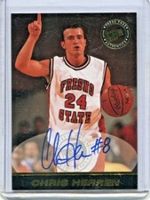 1999 Press Pass - CHRIS HERREN - Autograph Rookie - FRESNO STATE  ESPN UNGUARDED
