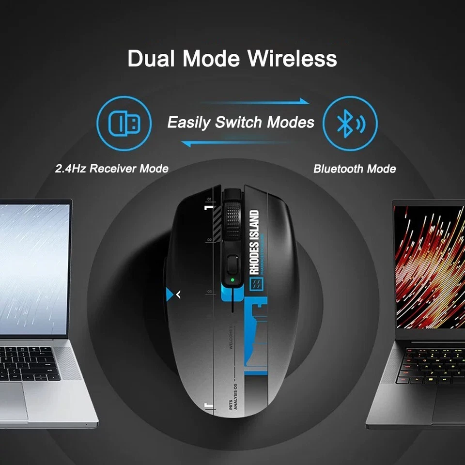 Razer x Arknights Rhodes Island Blackwidow TKL Wired Mechanical Keyboard & Mouse - Image 4 of 4