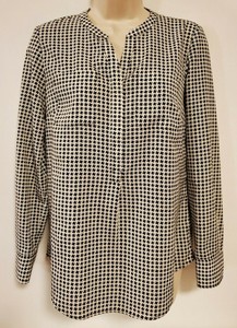 talbots long sleeve blouses