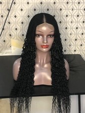 braided Wig. Water Wave Wig. Made On A Closure. Length Is 26inches Long