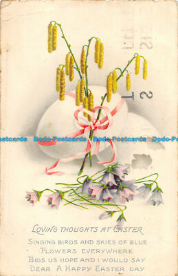 R147209 Grüße. Liebevolle Gedanken zu Ostern. Ei. 1926