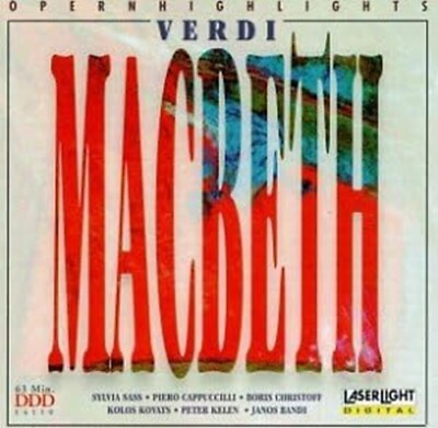 VERDI: MACBETH OPERA HIGHLIGHTS Audio CD  Brand New Sealed UK Release R2