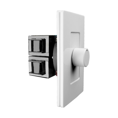 OSD In Wall Volume Control 100W Screwless Knob Style Impedance Matching SLK100