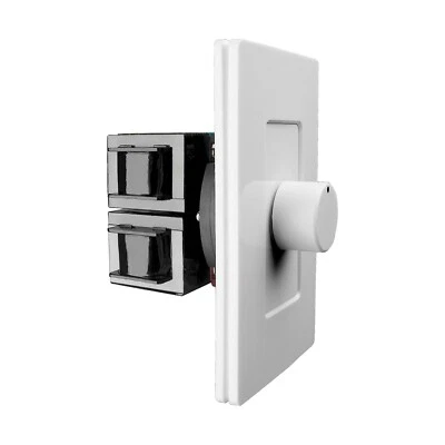 OSD AUDIO OSD In Wall Volume Control 100W Screwless Knob Style Impedance Matching SLK100