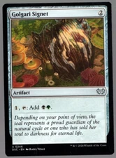 Golgari Signet 0246 Non Foil Uncommon Duskmourn MTG Near Mint
