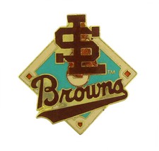 1992 St. Louis Browns MLB Golden Diamond Logo Pin - Formerly Milwaukee Brewers 