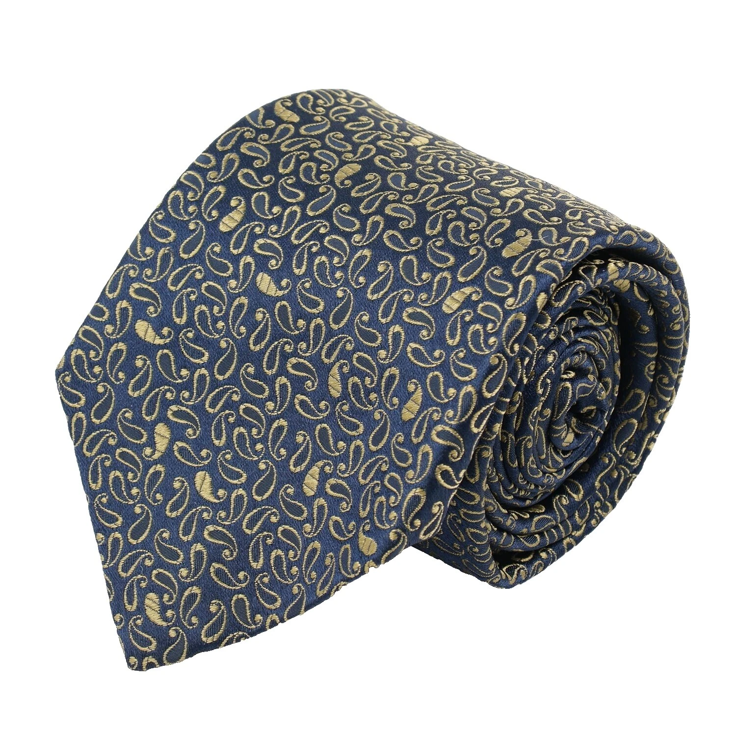Isaia Paisley 100% Seda Corbatas para Hombre