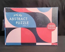 New Puzzle 1000 Piece Pink Sky Abstract Art Jigsaw Puzzle by Argento Brand NEW