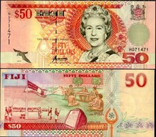 50 Dollars - Elizabeth II - Fiji – Numista 