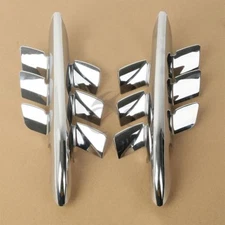 New Chrome Shark Gills Fairing Accents For Honda Goldwing GL1800 2001-2010 2002