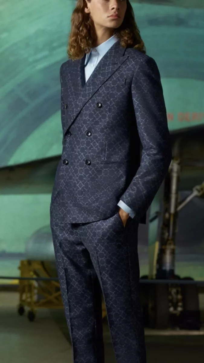 lv suit men's