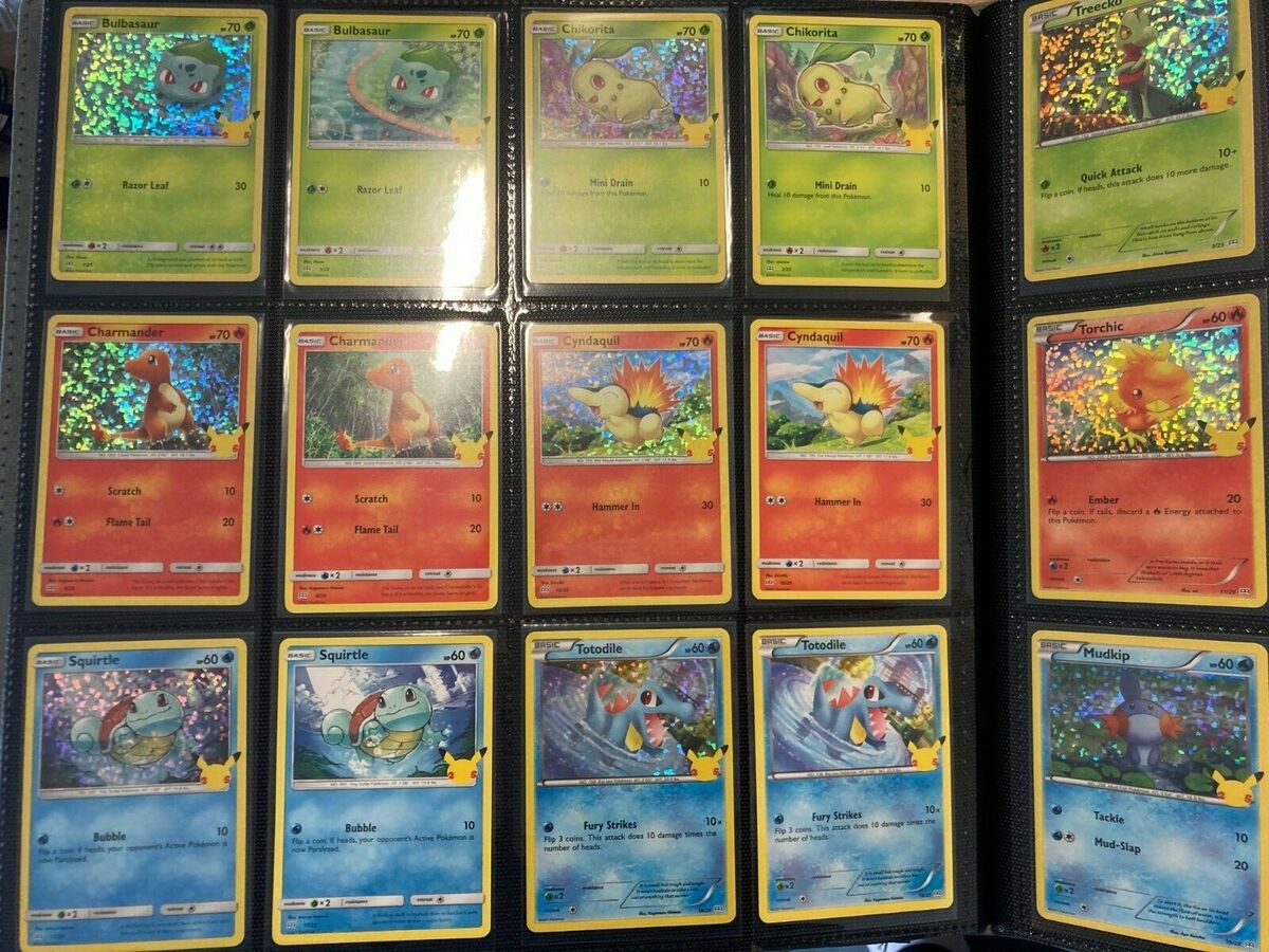 Pokemon McDonalds Celebrations 25th Anniversary complete Pokemon McDonalds Celebrations 25th Anniversary complete