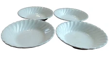 Johnson Brothers Regency White Ironstone 5" Dessert Fruit Sauce Bowls Set Of 4