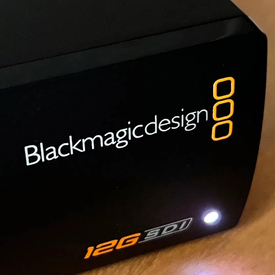 Blackmagic Design Teranex SDI to HDMI to Optical 12G Smart Panel Converter Grey - Image 2 of 4