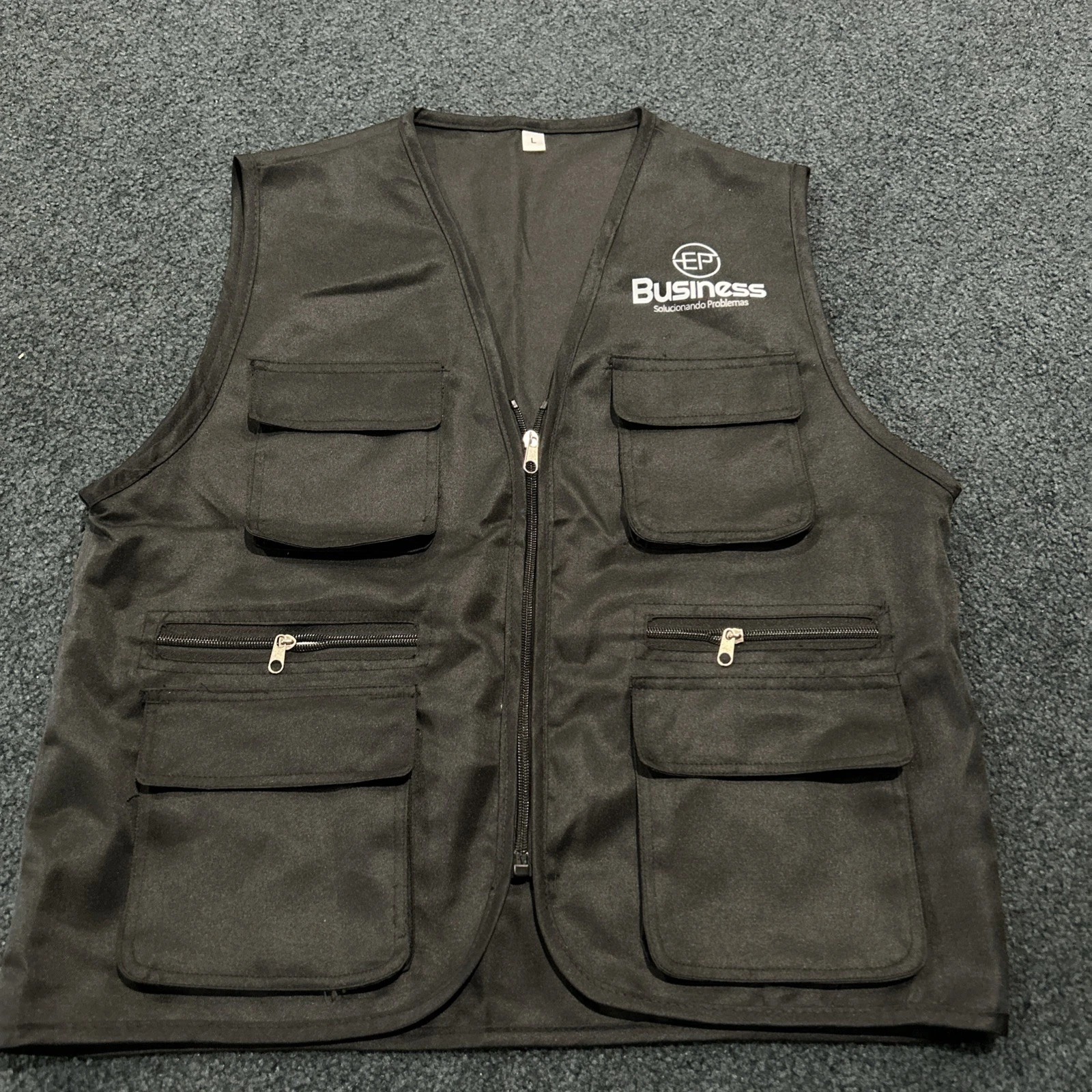 Mens Vest Cargo Multi Pocket Utility Fishing Hiking Outdoor Gilet Waistcoat Tops