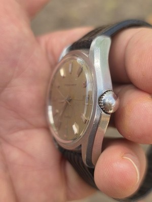 Wristwatch 1960's SS ETERNA-MATIC KONTIKI 17J SWISS Automatic