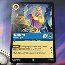 Lorcana Whispers in the Well Rapunzel-Creative Captor Regular 143/204 NM