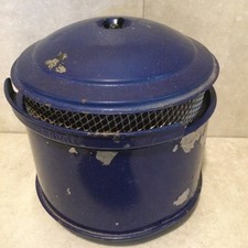 1930s Air Cleaner With Copper Mesh Breather Filter - Ford Chevy Dodge - Rat Rod