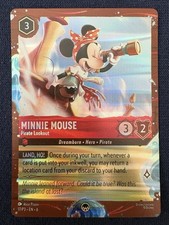 Disney Lorcana Cruise Line Promo Minnie Mouse Pirate Lookout 17/P3 NM Foil DCL