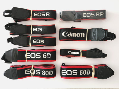 Canon EOS Genuine Camera Neck Straps - R/RP/R6/60D/80D/6D/SL1/SL2/SL3/Padded