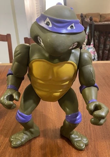 Vtg 1989 TMNT 13'' Giant Donatello Figure Original (Not The Rerelease/ Repro)