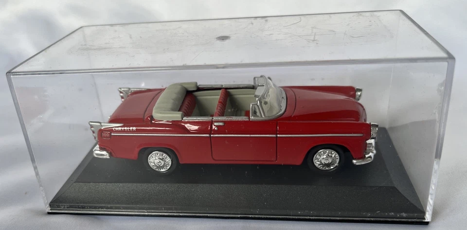 NEWRAY CITY CRUISER 1955 CHRYSLER C-300 CONV.  CARRO FUNDIDO EM ESCALA 1/43 - Imagem 4 de 4
