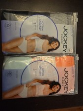 Jockey Elance Cotton Comfort Bikini 3 Packs, 2 Packages Size 6-6 Pair Total