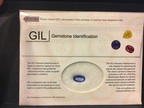 TANZANITE CERTIFICATA NATURALE 2.33 CARATI L 3.00 2.00 - Imagen 1 de 2