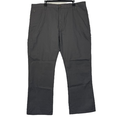 NEW Dickies Duck Carpenter Relaxed Fit Flex 40x30 Cotton Stretch Work Pants Gray